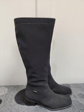 Ara Black GORE-TEX Waterproof Knee-High Boots - Size 3.5 (EU 36.5)